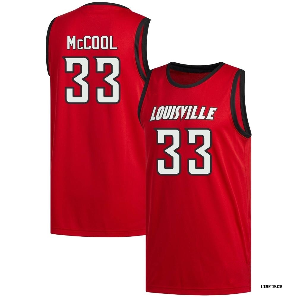 Men's Aidan McCool Louisville Cardinals Replica Basketball Jersey - Red