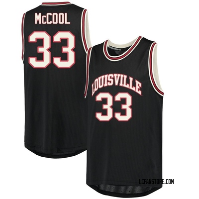 Youth Aidan McCool Louisville Cardinals Replica Hardwood Event Basketball Jersey - Black