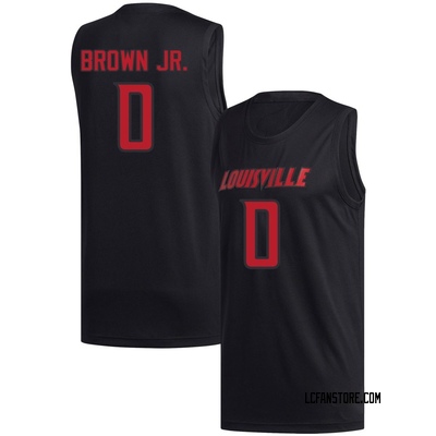 Youth Mikel Brown Jr. Louisville Cardinals Replica Basketball Jersey - Black