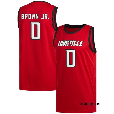 Youth Mikel Brown Jr. Louisville Cardinals Replica Basketball Jersey - Red