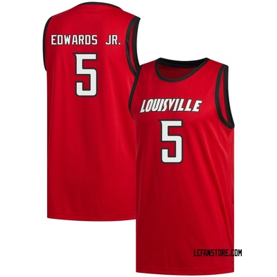 Youth Terrence Edwards Jr. Louisville Cardinals Replica Basketball Jersey - Red